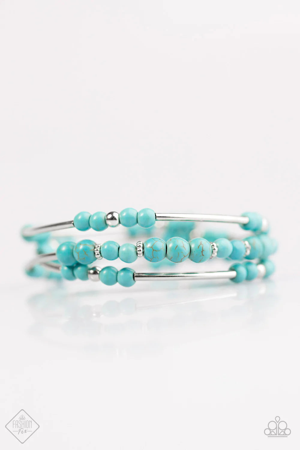 Pulsera Paparazzi ~ Twisting Tranquility - Azul