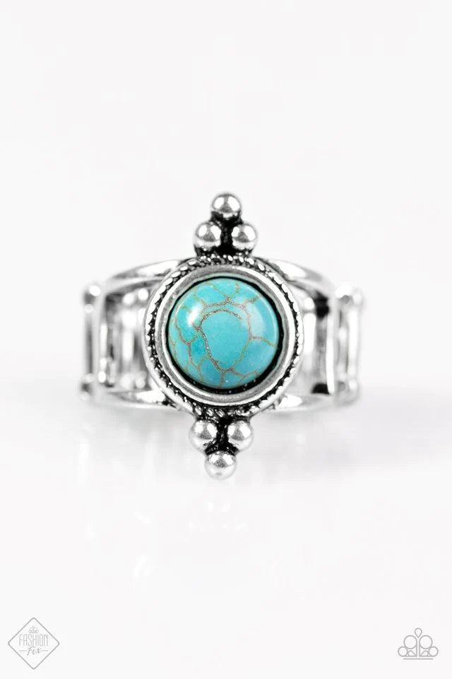 Paparazzi Ring ~ Middle Ground - Blue