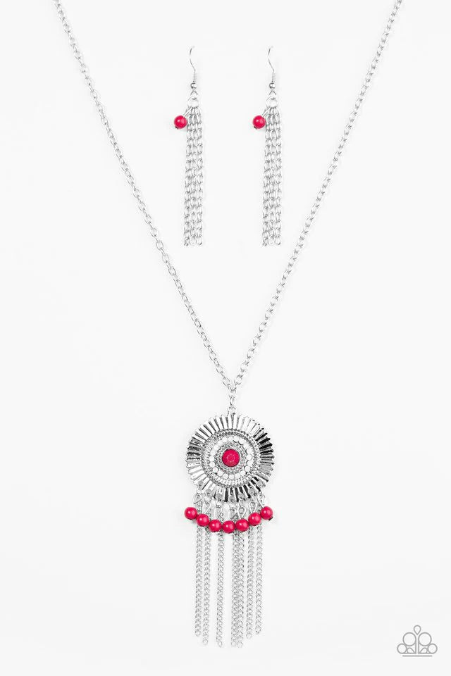 Paparazzi Necklace ~ Pretty In Panama - Pink