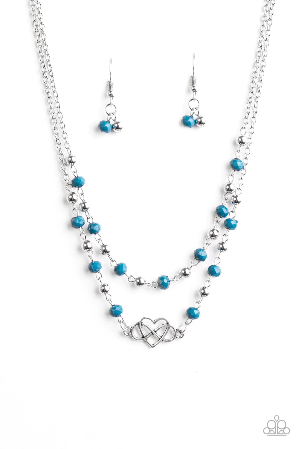 Collar Paparazzi ~ Amor inquebrantable - Azul