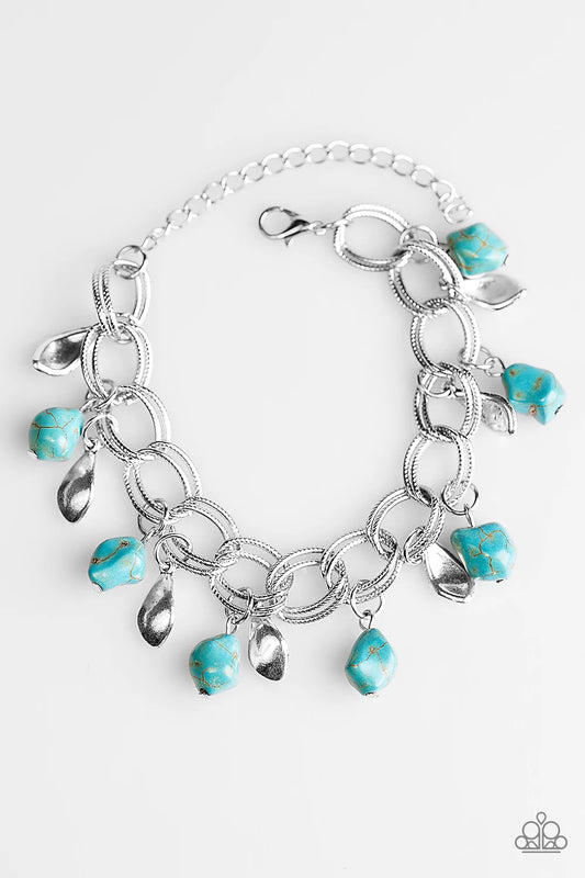 Paparazzi Bracelet ~ Walk With Nature - Blue