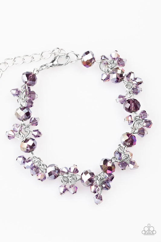 Paparazzi Bracelet ~ Oh, My Stars - Purple