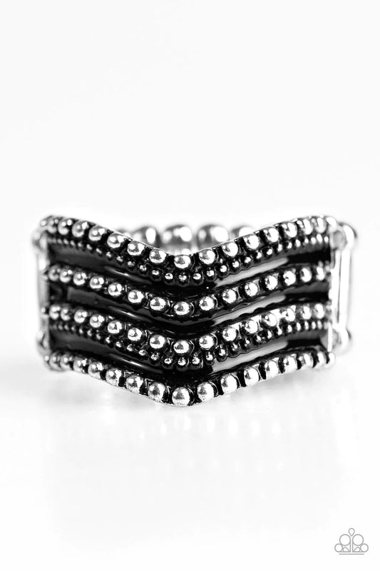 Anillo Paparazzi ~ Wild Ways - Negro