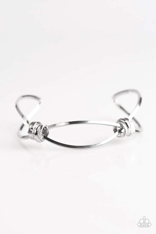 Pulsera Paparazzi ~ City Cadence - Plata