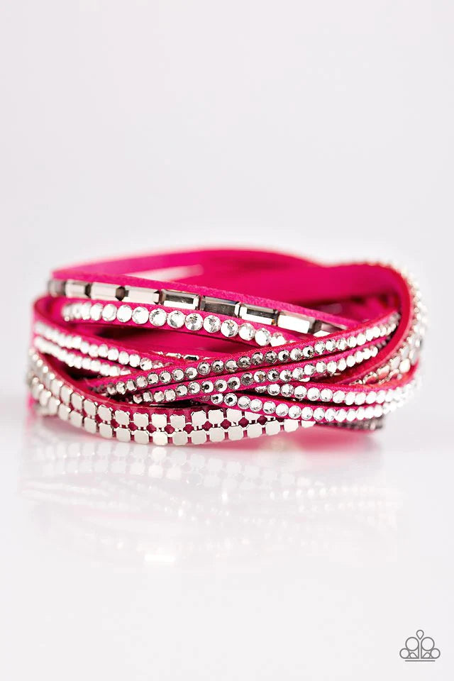 Pulsera Paparazzi ~ Vine a matar - Rosa