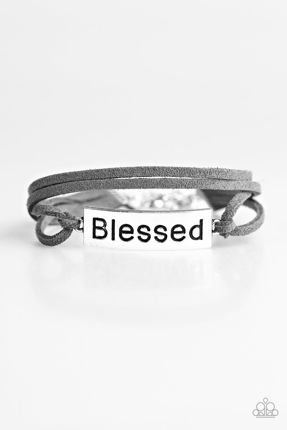 Pulsera Paparazzi ~ Sentirse bendecido - Plata