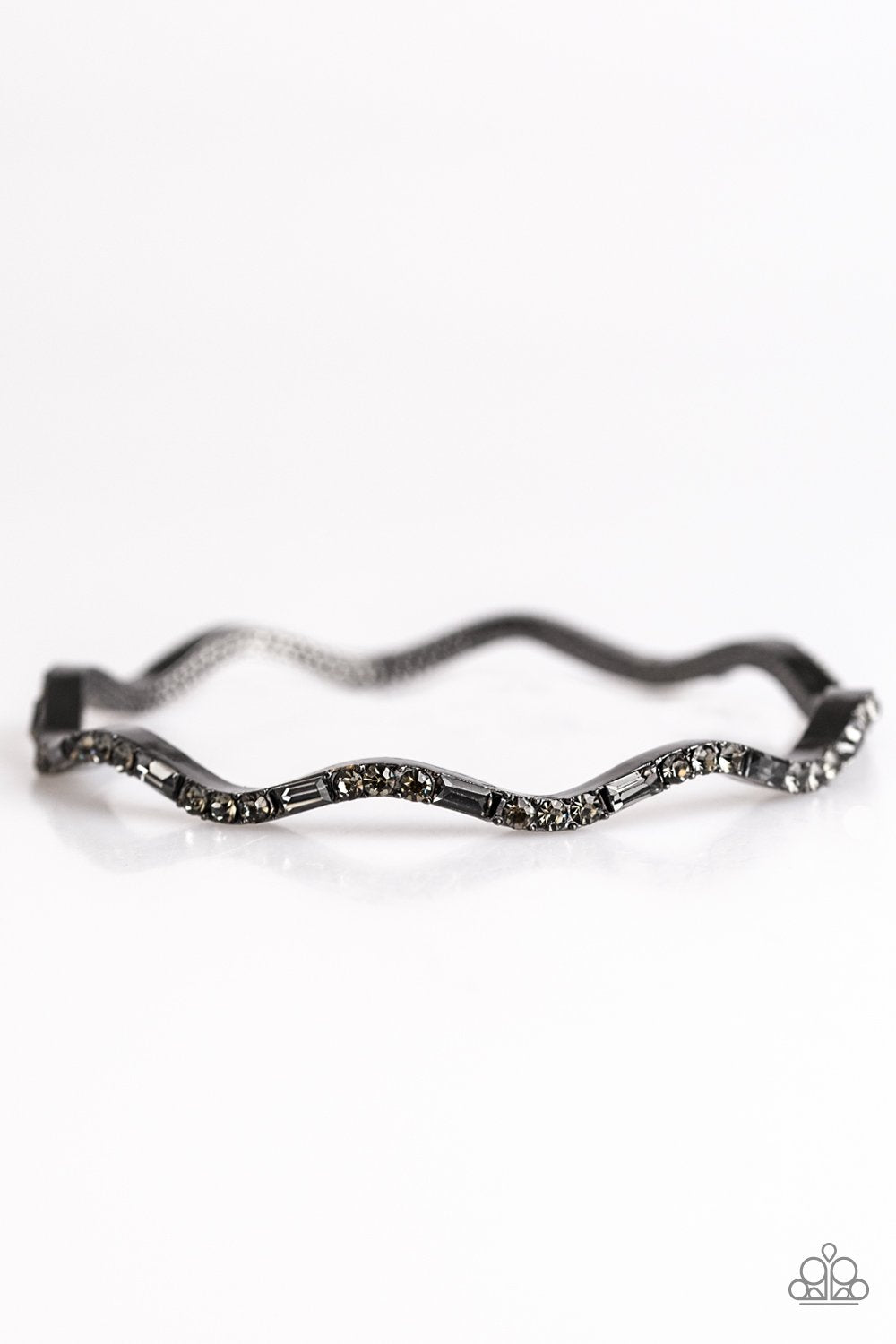 Paparazzi Bracelet ~ Urban Shimmer - Black
