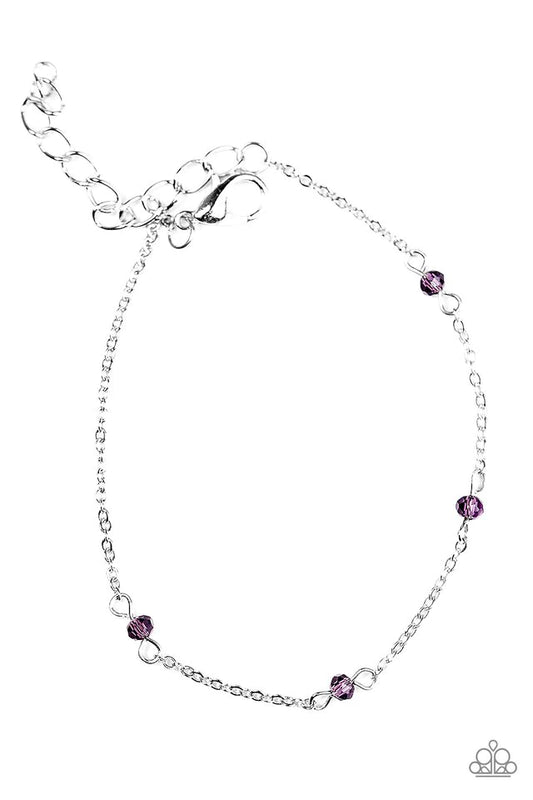 Paparazzi Bracelet ~ A Pinch Of Sparkle - Purple