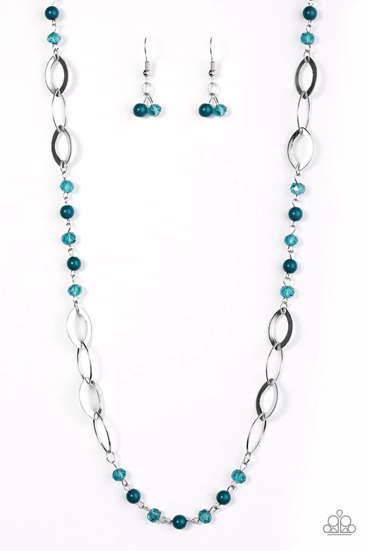 Paparazzi Necklace ~ Sparkling Sophistication - Blue