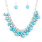 Paparazzi Necklace - For The Love Of Fashion- Blue