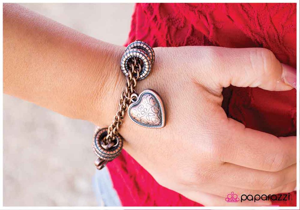 Pulsera Paparazzi ~ Enciende el encanto - Cobre