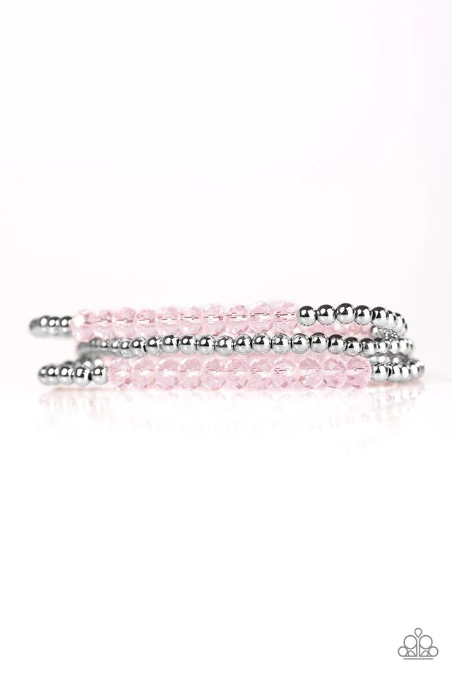 Paparazzi Bracelet ~ SHEEN One, SHEEN Them All - Pink