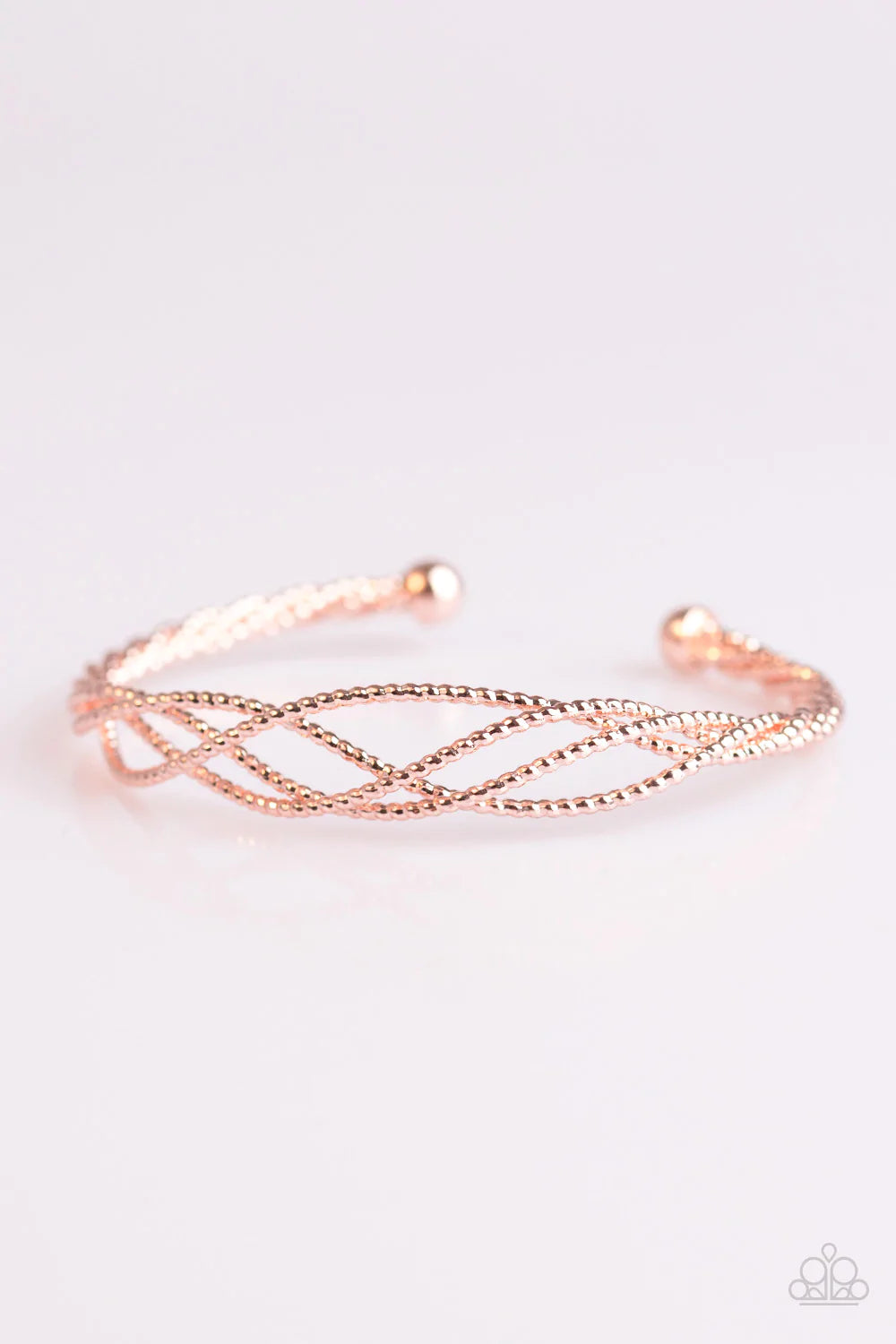 Pulsera Paparazzi ~ City Life - Oro rosa