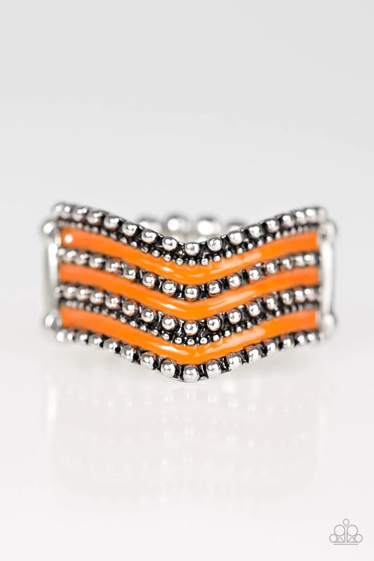 Paparazzi Ring ~ Wild Ways - Orange