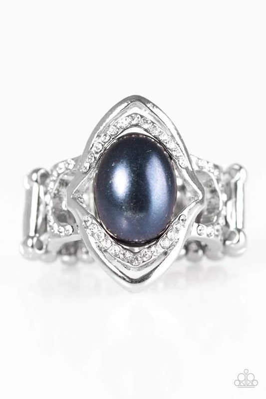 Anillo Paparazzi ~ Positively Posh - Azul