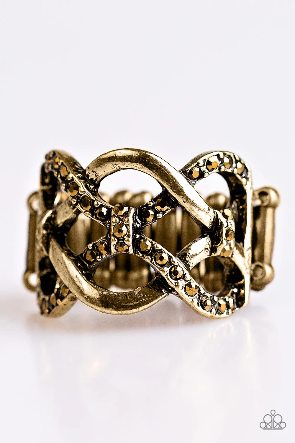 Paparazzi Ring ~ Lay On The Shimmer - Brass