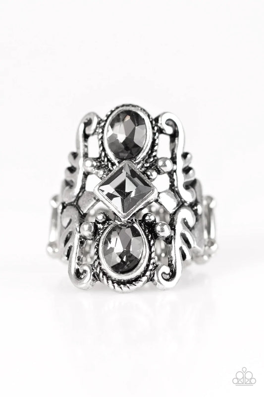 Paparazzi Ring ~ Tiki Twinkle - Silver