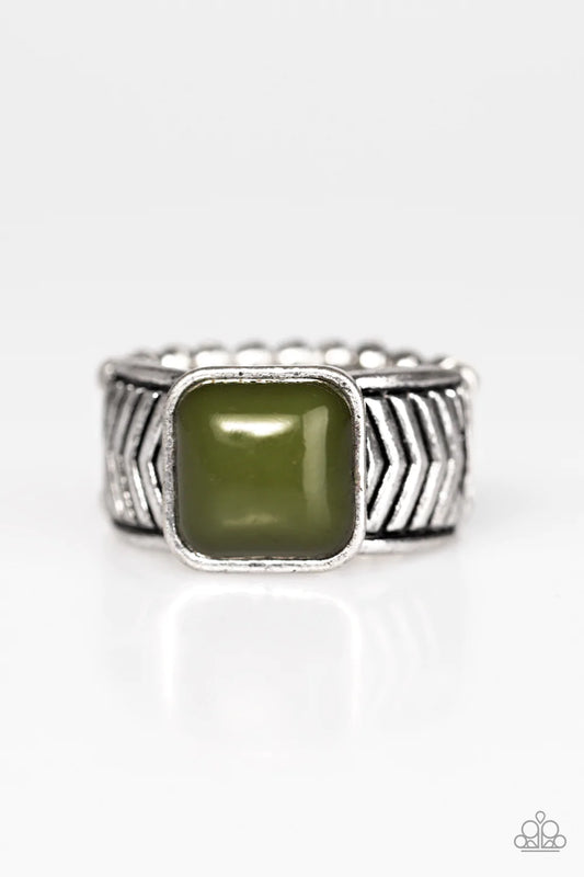 Anillo Paparazzi ~ Entrenador de tigres - Verde