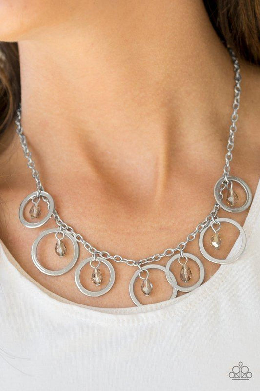 Paparazzi Necklace - Rochester Refinement - Silver