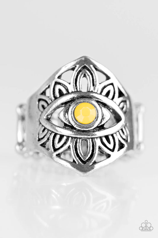 Paparazzi Ring ~ Thats What EYE Want! - Yellow