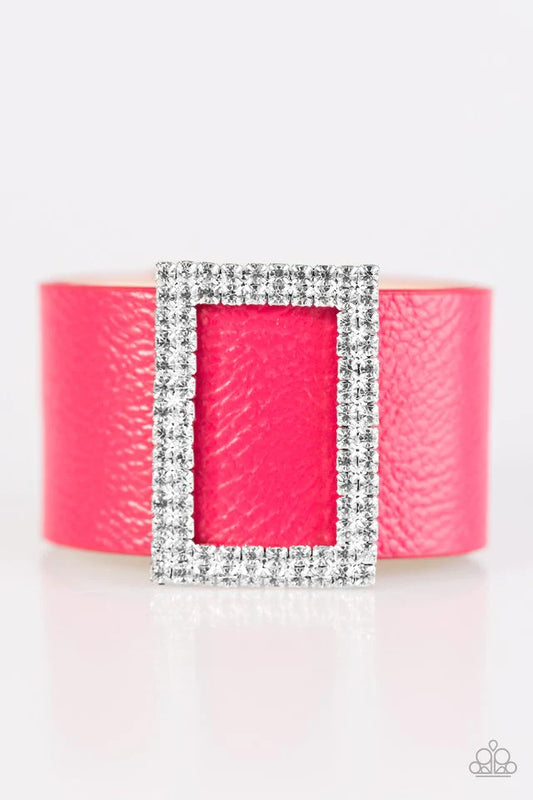 Paparazzi Bracelet ~ STUNNING For You - Pink