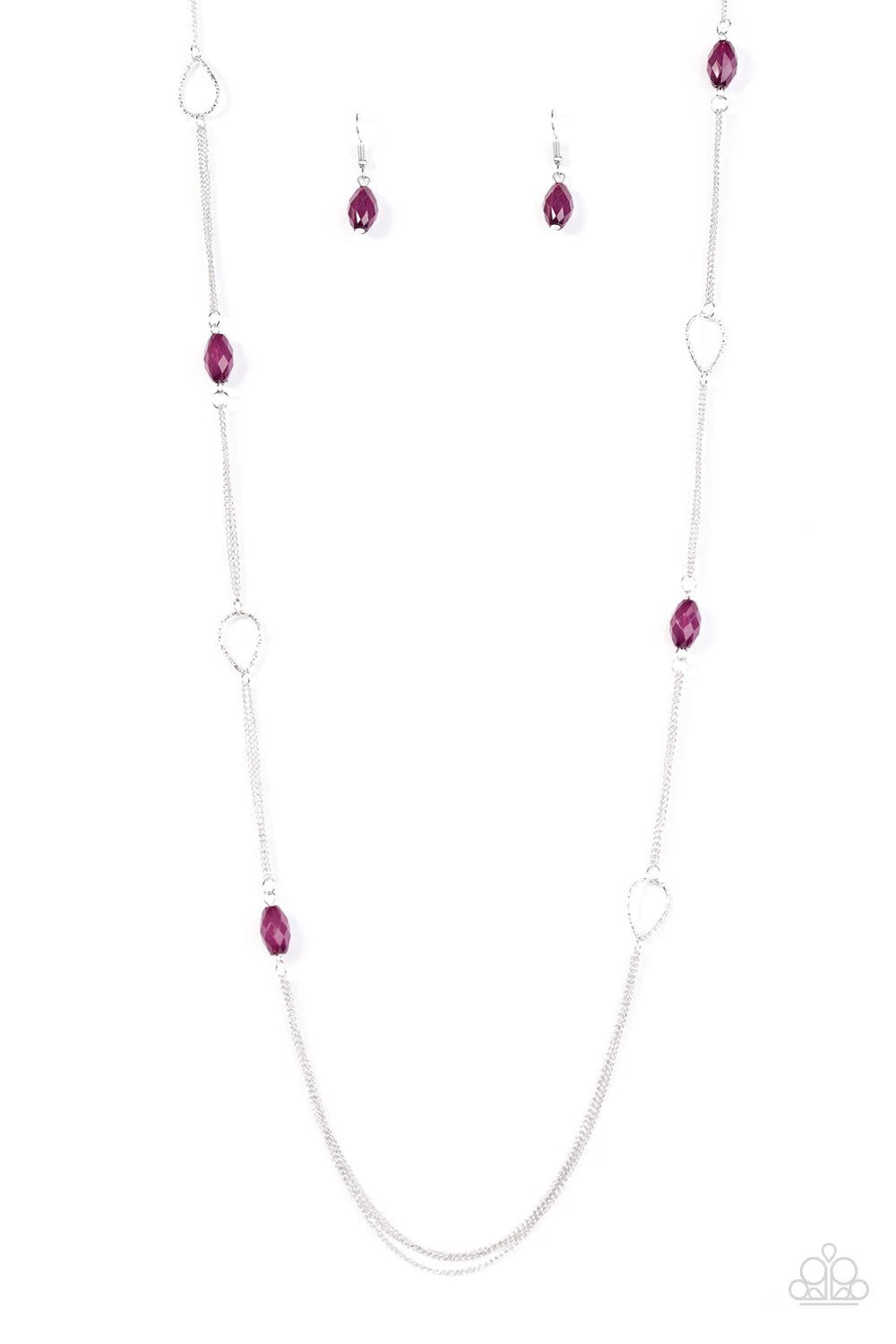 Paparazzi Necklace ~ Colorfully Casual - Purple