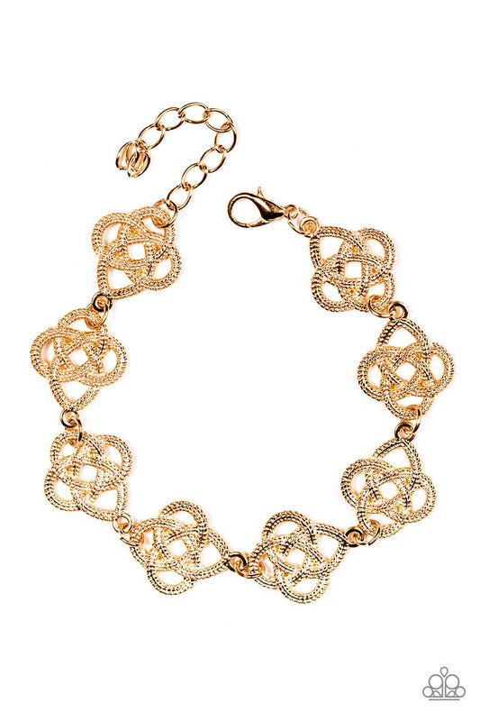 Pulsera Paparazzi ~ Etiqueta egipcia - Oro