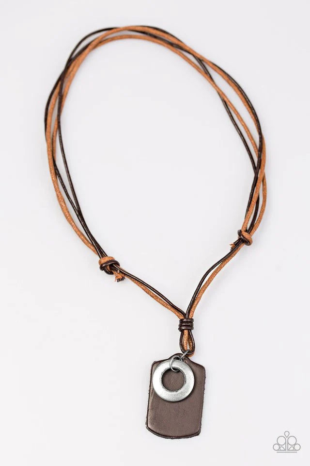 Paparazzi Necklace ~ Outdoor Outfitter - Brown