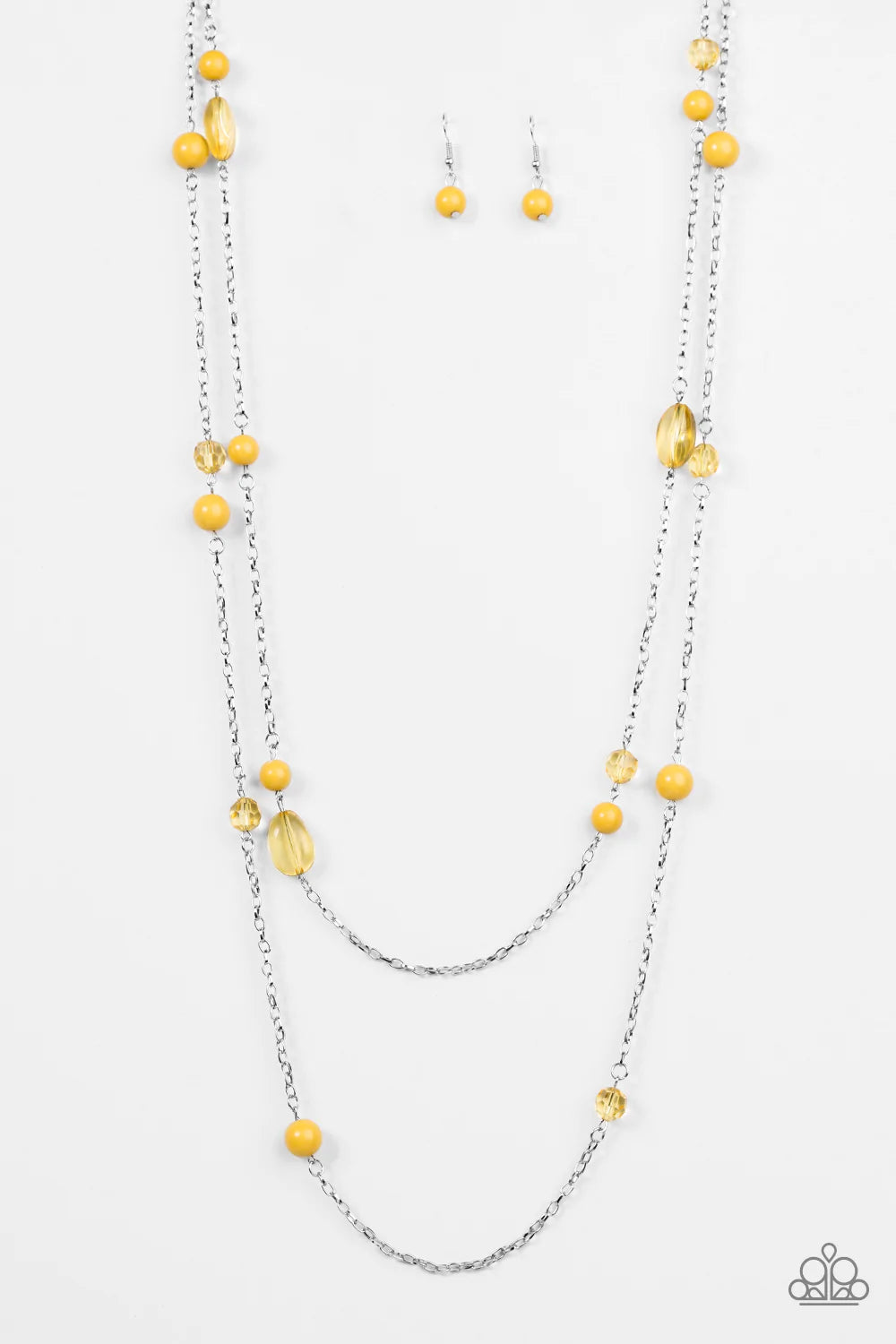 Paparazzi Necklace ~ In Your GLEAMS - Yellow
