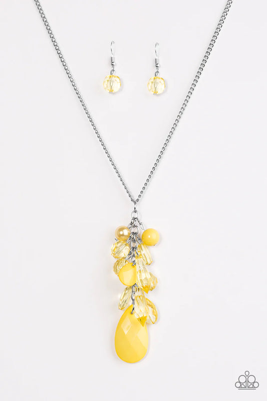 Paparazzi Necklace ~ Keepin It Colorful - Yellow