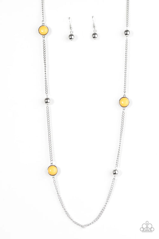 Paparazzi Necklace ~ Accentuate The Positives - Yellow