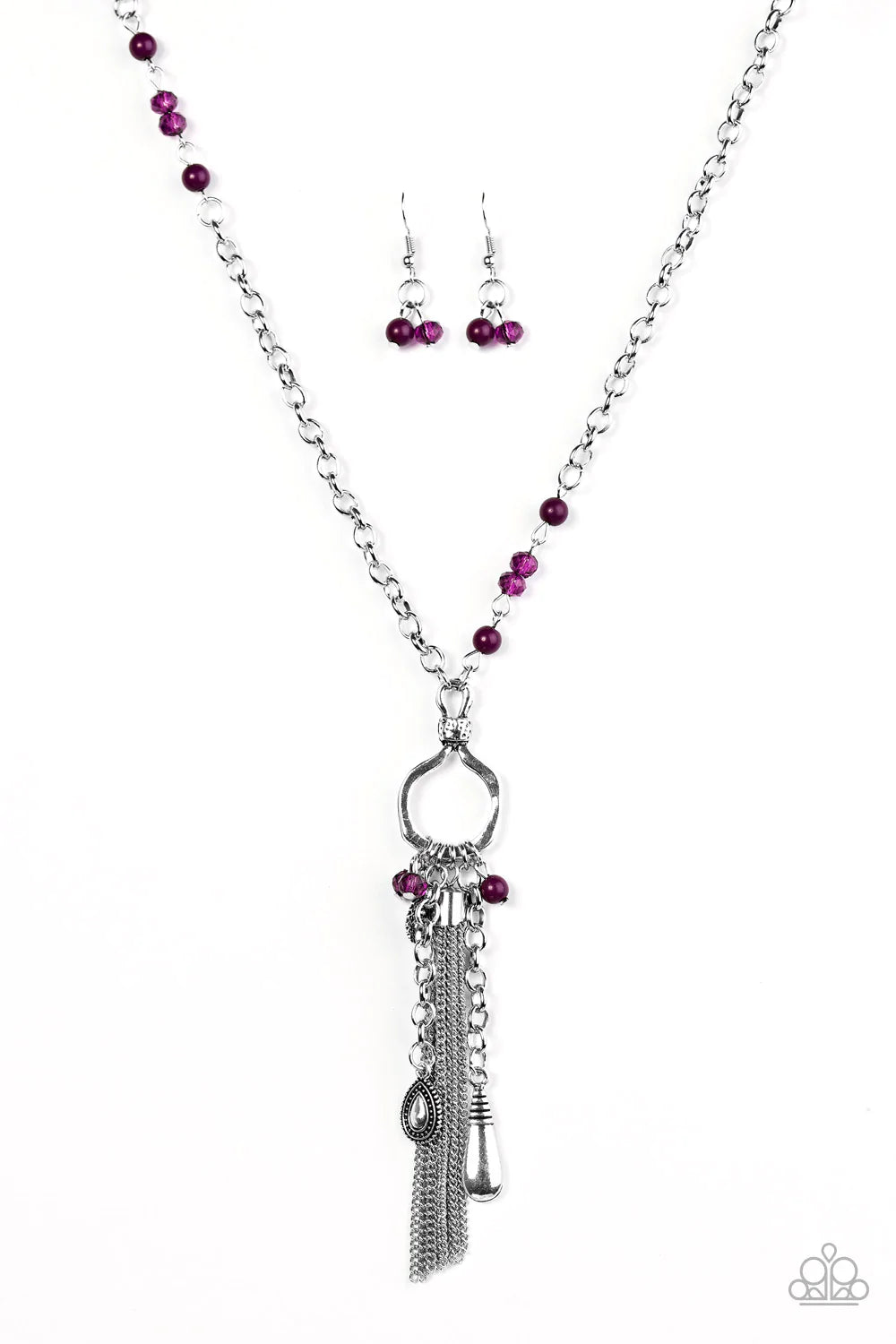 Paparazzi Necklace ~ Whimsically Wayward - Purple