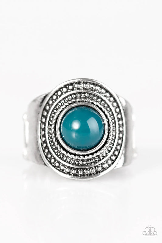 Anillo Paparazzi ~ Target Trance - Azul