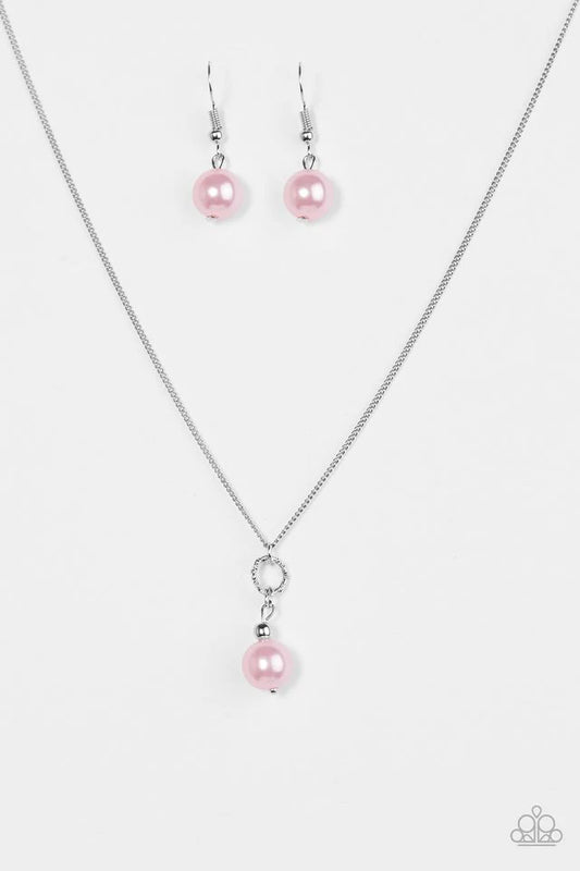 Paparazzi Necklace ~ Timeless Essence - Pink