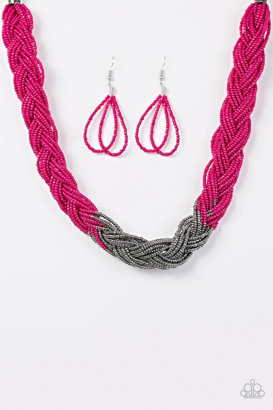 Collar Paparazzi ~ Brazilian Brilliance - Rosa