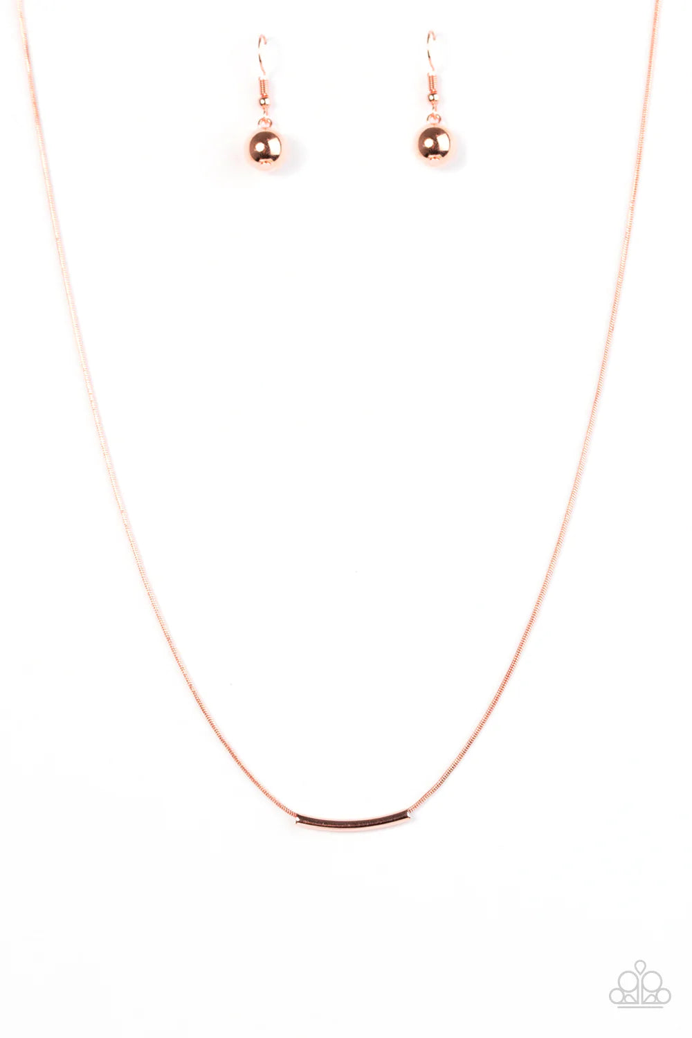 Paparazzi Necklace ~ Ever So SERPENT - Copper