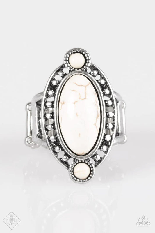 Paparazzi Ring ~ Bet Your Boots - White