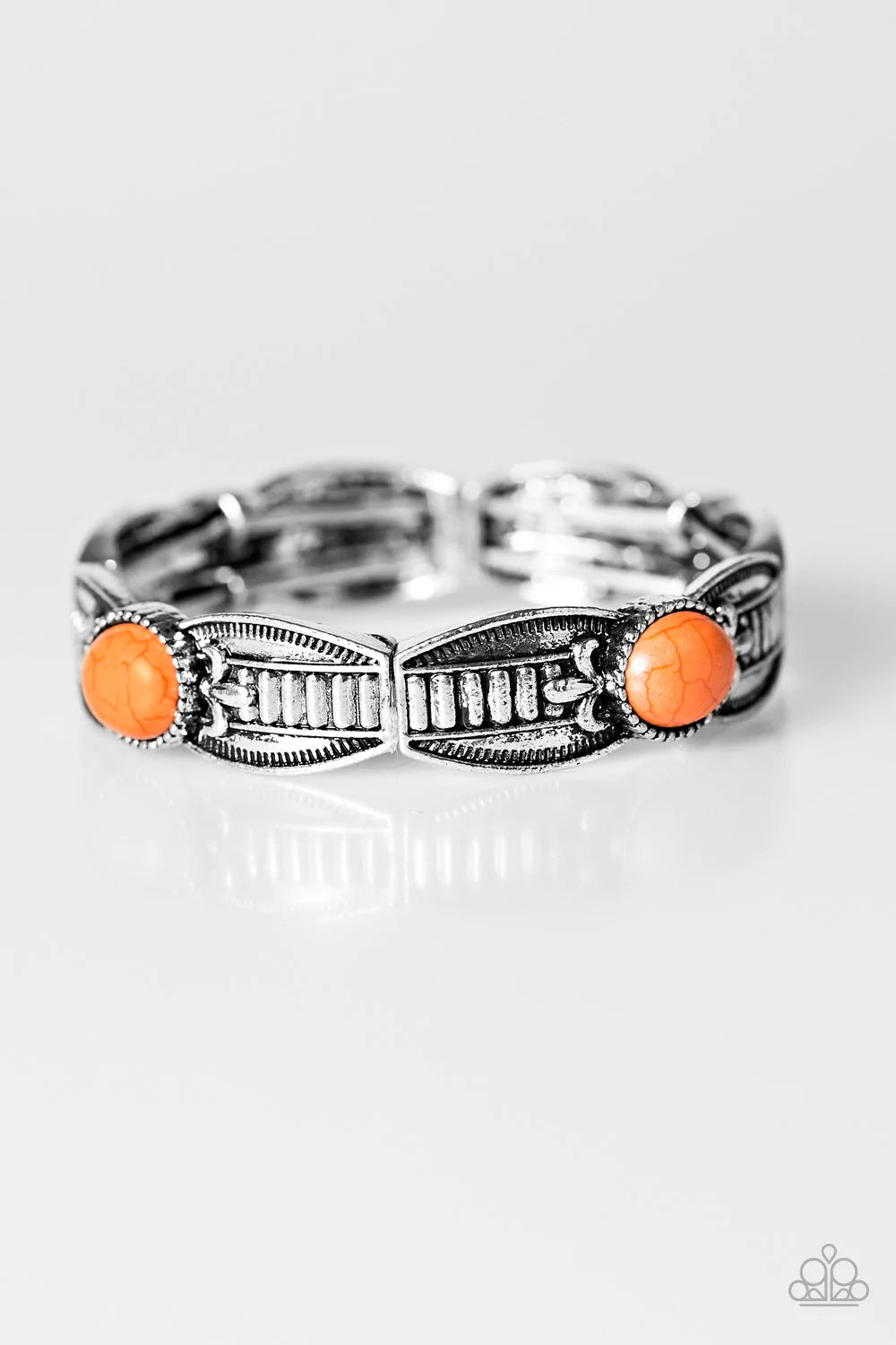 Paparazzi Bracelet ~ Mayan Majesty - Orange