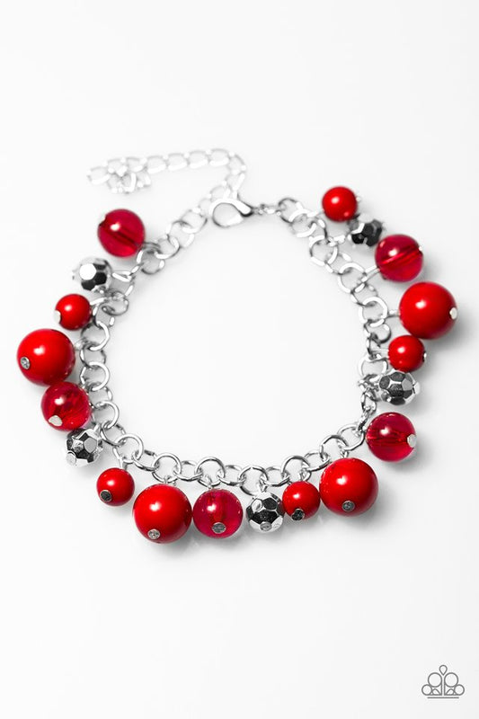 Pulsera Paparazzi ~ WANDERLUST For Life - Rojo