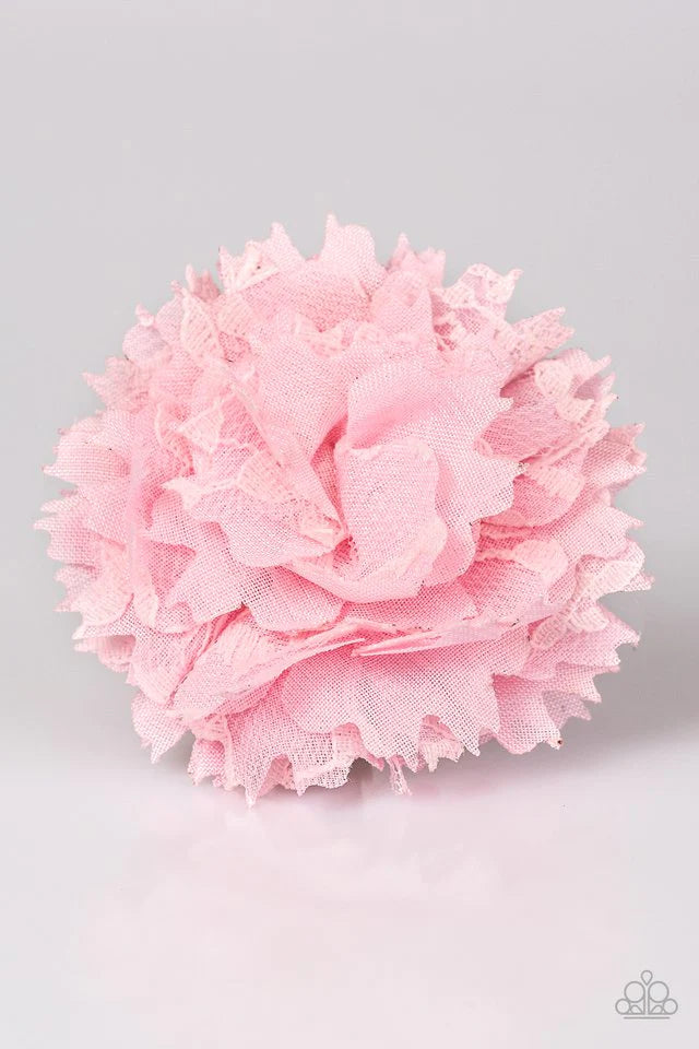 Accesorios para el cabello de Paparazzi ~ Blooming Fields - Rosa