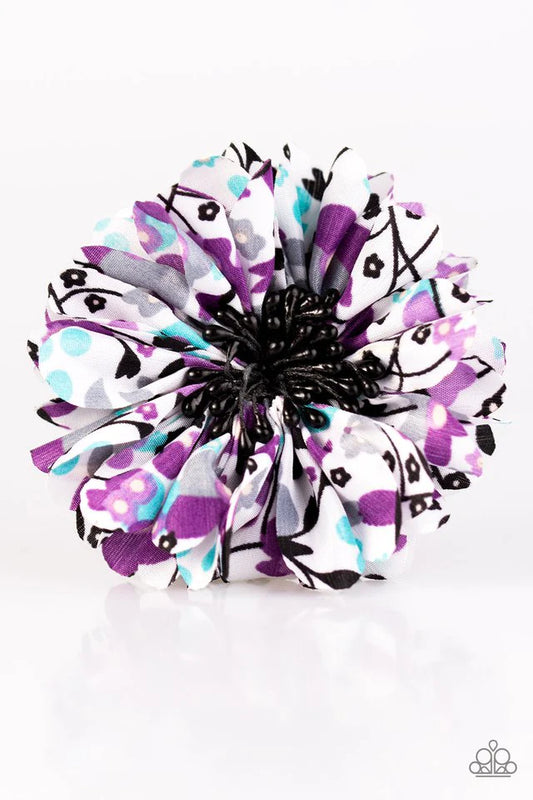 Paparazzi Hair Accessories ~ Dreaming Of Daisies - Purple