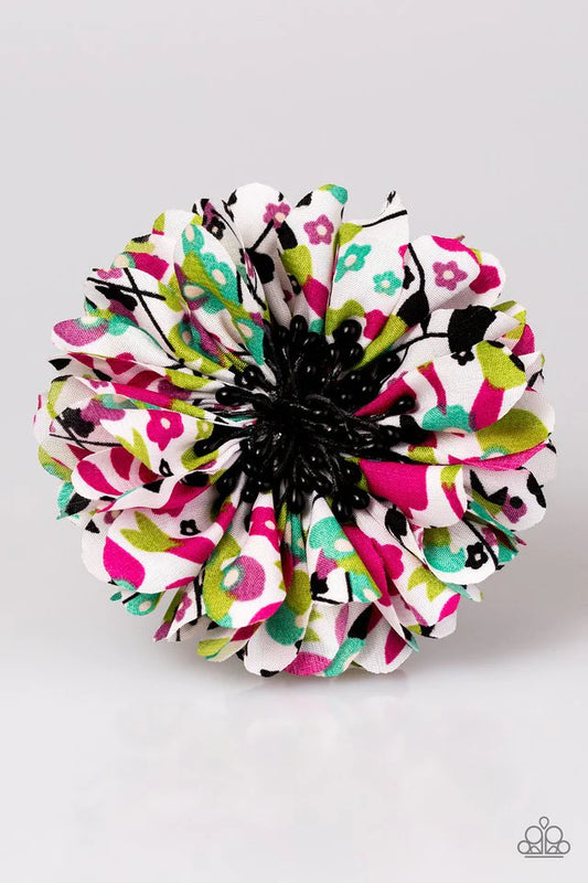 Paparazzi Hair Accessories ~ Dreaming Of Daisies - Green