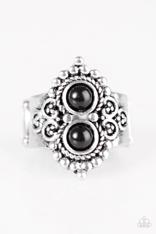 Anillo Paparazzi ~ Riverside Radiance - Negro