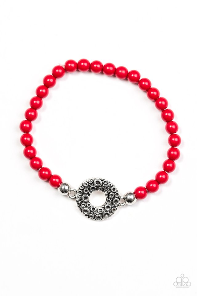 Pulsera Paparazzi ~ Dale un toque diferente - Rojo