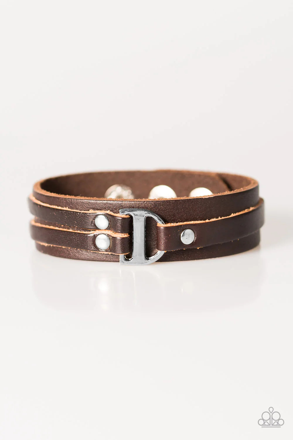 Paparazzi Bracelet ~ Urban Edge  - Brown