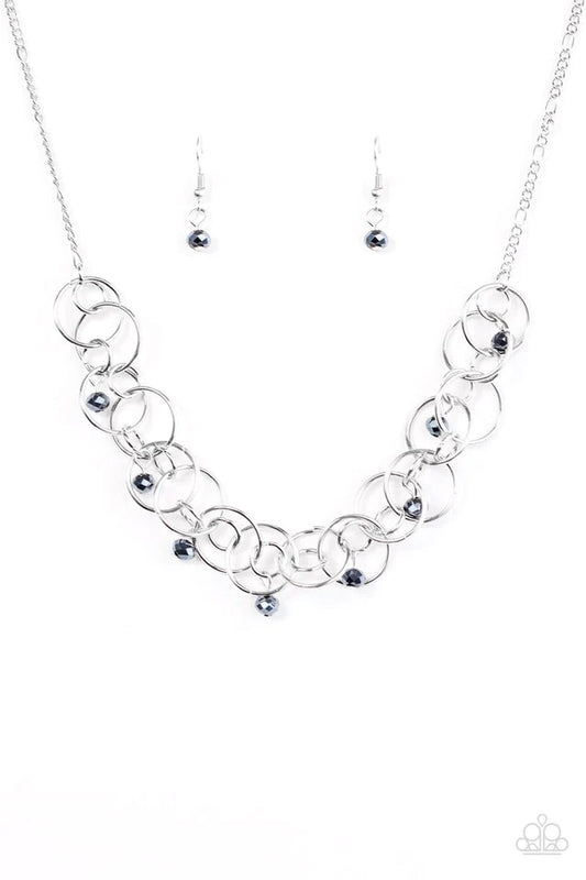 Paparazzi Necklace ~ You Cant Handle The Sparkle! - Blue