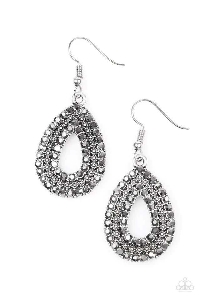 Paparazzi Earring ~ Make A GLAM Out Of You - Silver