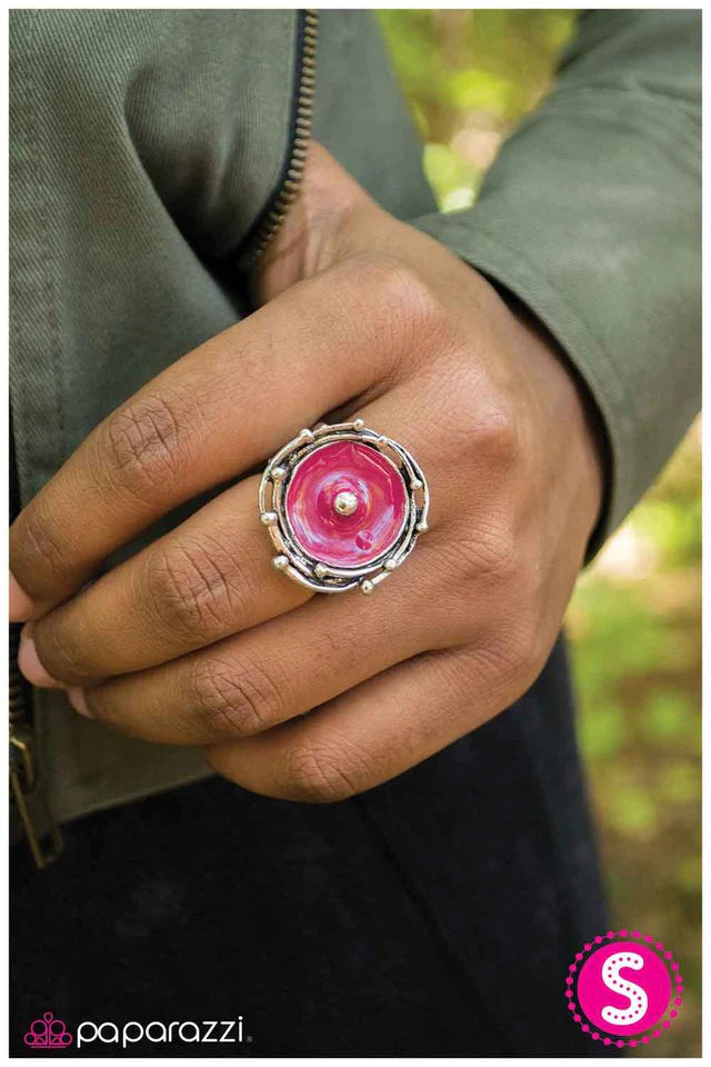 Anillo Paparazzi ~ El Ojo de la Tormenta - Rosa