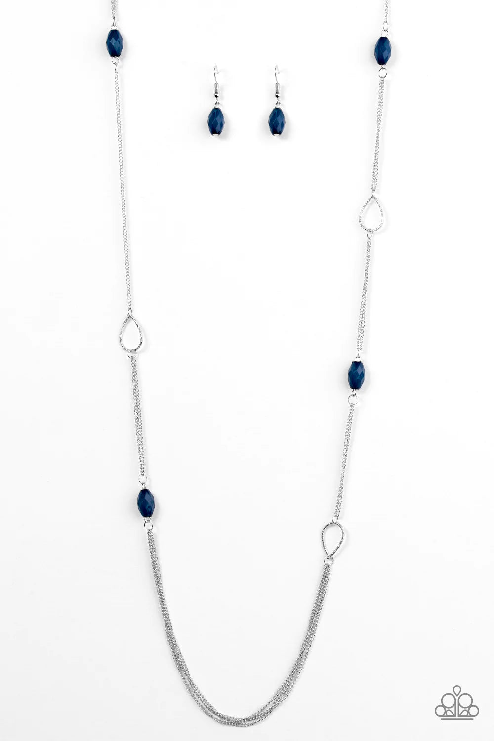 Paparazzi Necklace ~ Colorfully Casual - Blue