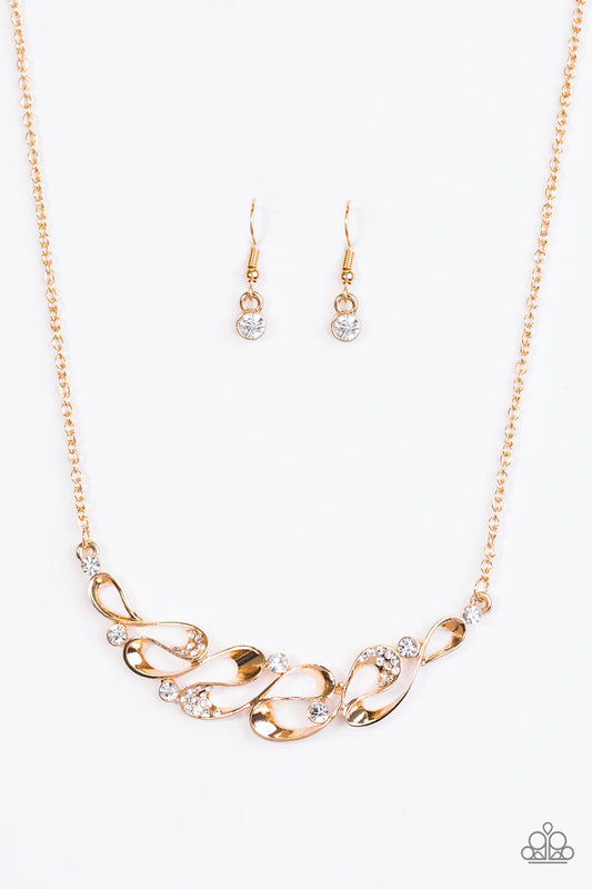 Paparazzi Necklace ~ Easy Money - Gold